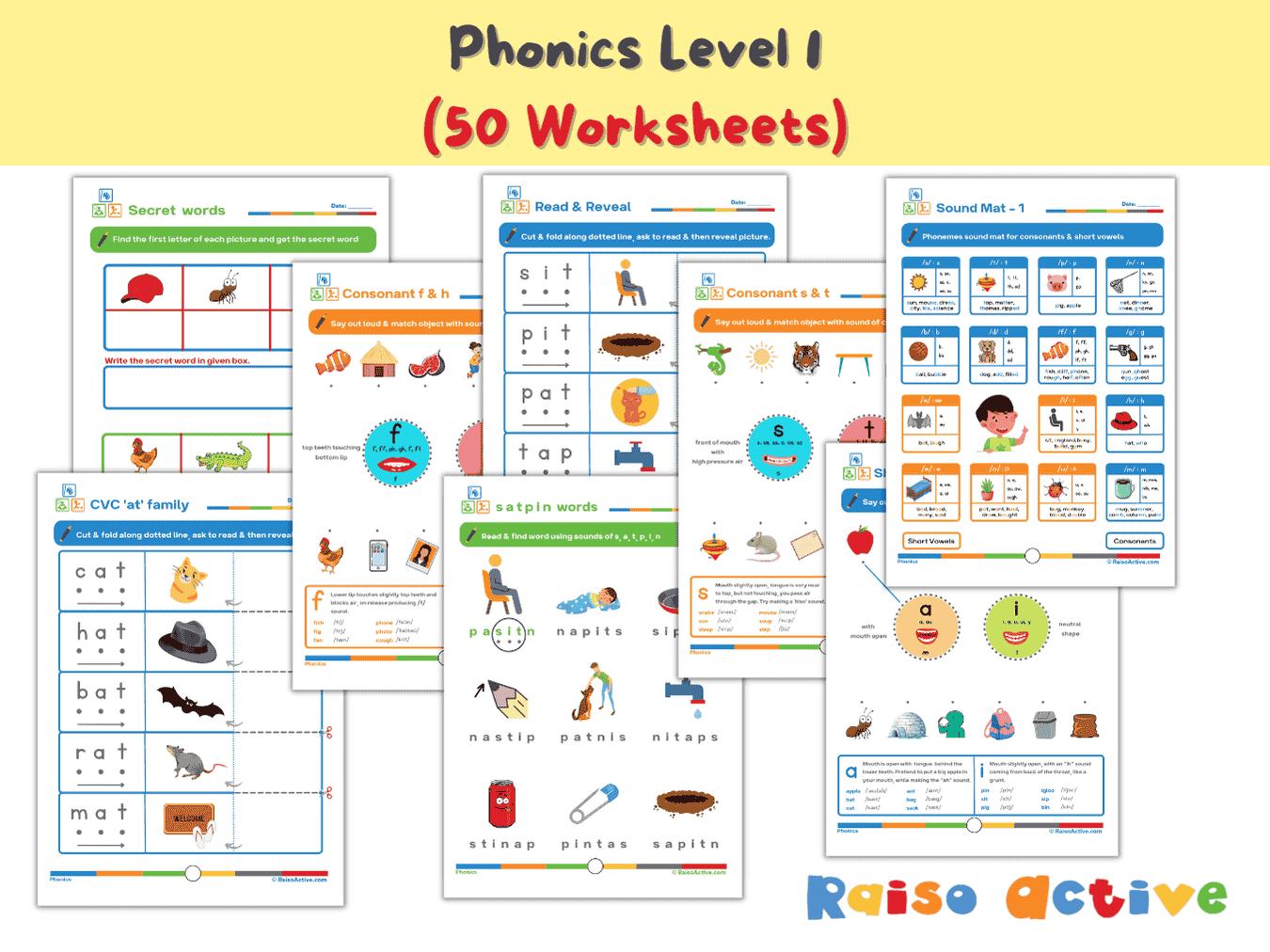 Phonics Level 1 - Thumbnail