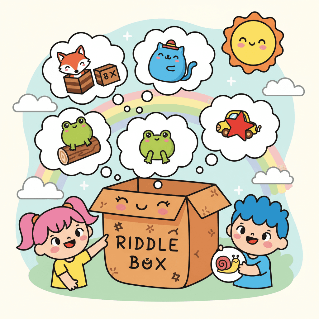 Rhyming Riddle Box - Activity Thumbnail (AI Generated)