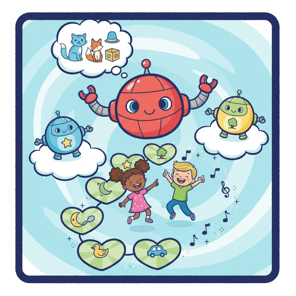 Rhyme Time Robot Rescue! - Activity Thumbnail (AI Generated)