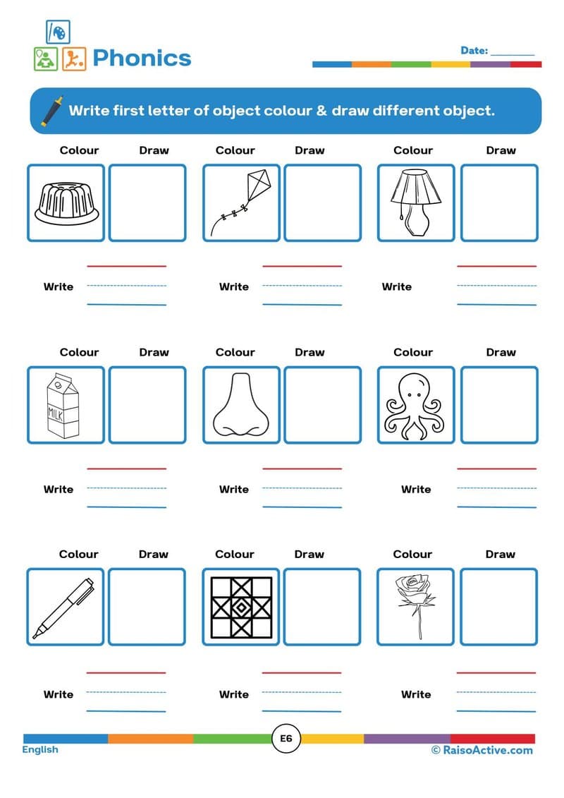 Comprehensive Preschool Activity Book: Math, English, EVS & Art for Ages 3-4 - Page 9