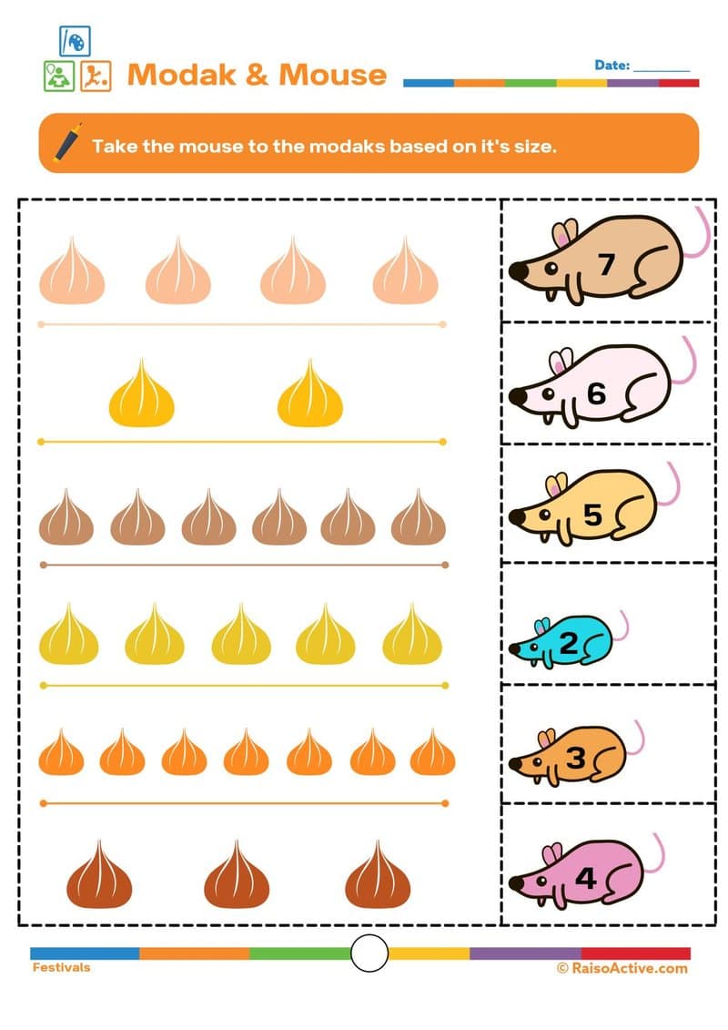 Festivals & Cultural Activities Activity Book for Ages 4-8: Coloring, Math, Literacy & Crafts - Page 3