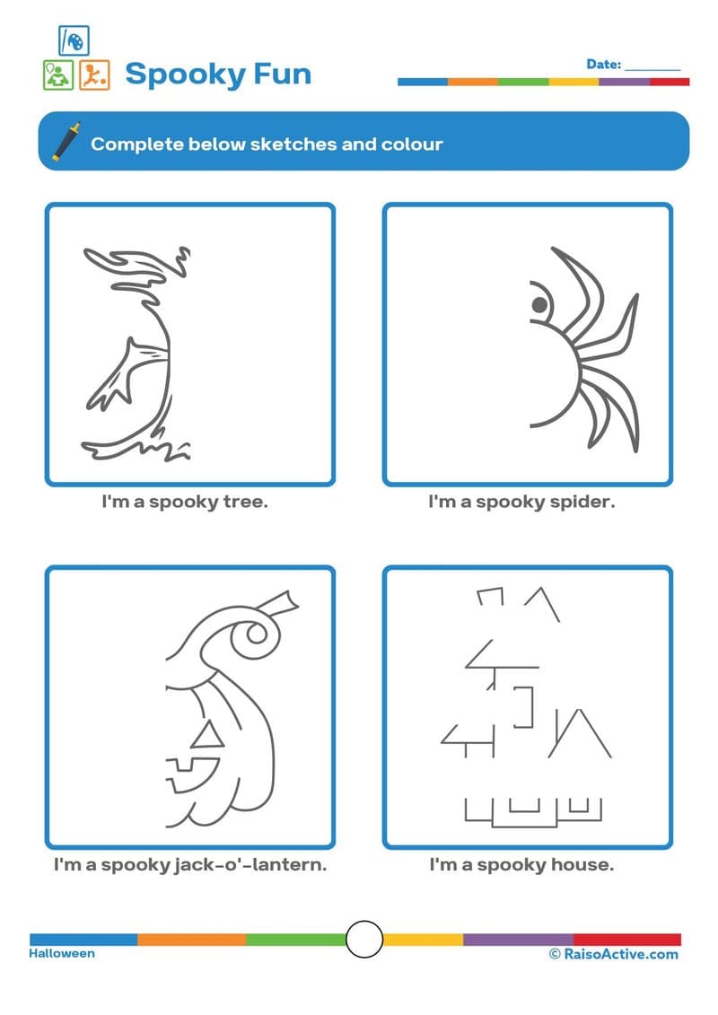 Halloween & Fall Activity Book: Math, Literacy & Science for Ages 4-8 - Page 14
