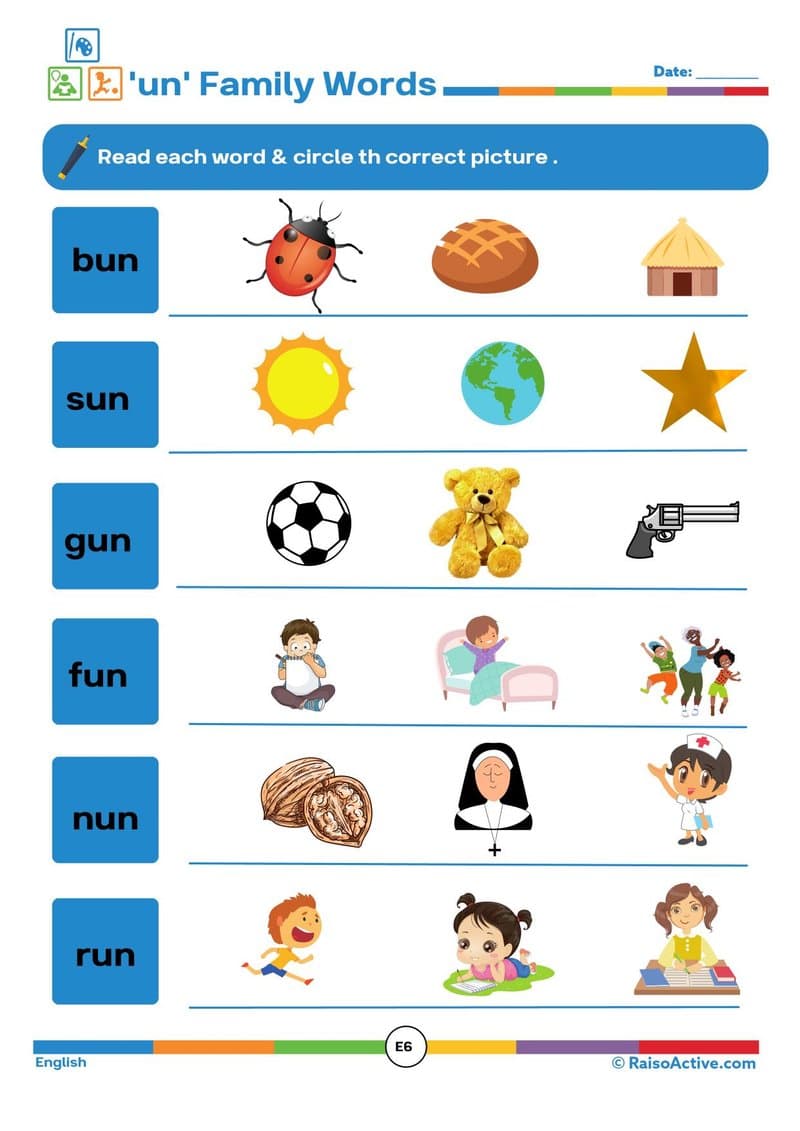 Month 7 Play Based Learning Worksheets (4-5 Yr) | Literacy, Math & EVS - Page 9