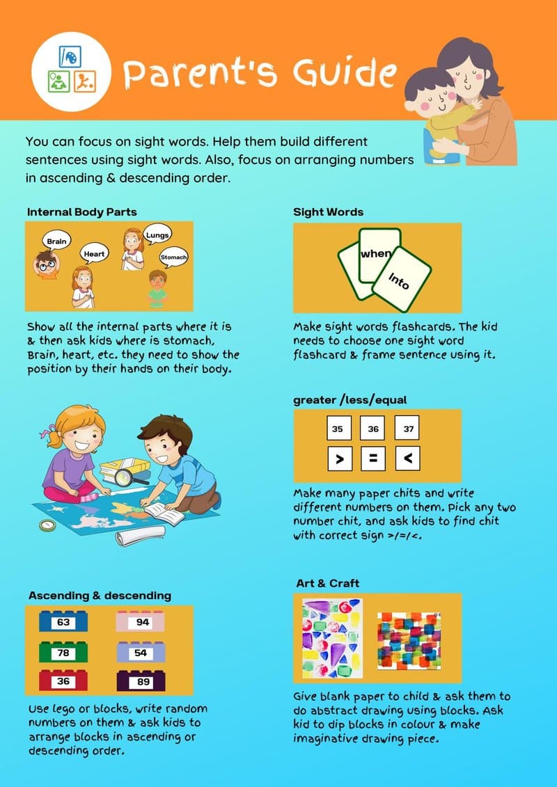 Month 9 Play-Based Learning Worksheets for 5-6 Year Olds - Literacy, Math & Science Pack - Page 2