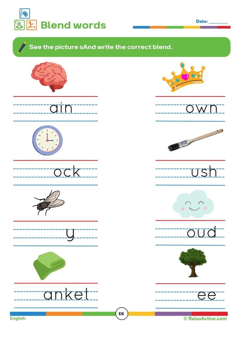 Month 9 Play-Based Learning Worksheets for 5-6 Year Olds - Literacy, Math & Science Pack - Page 9
