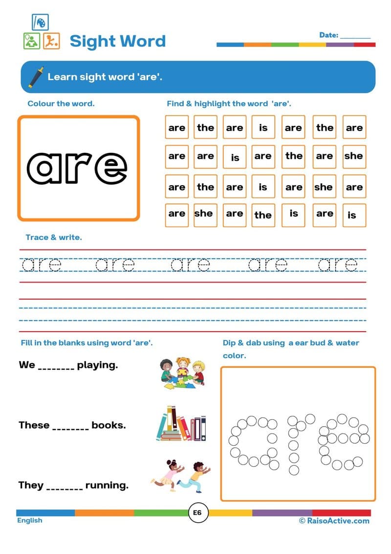 Play-Based Learning Activity Book for 4-5 Year Olds: Literacy, Math & EVS Worksheets - Page 9