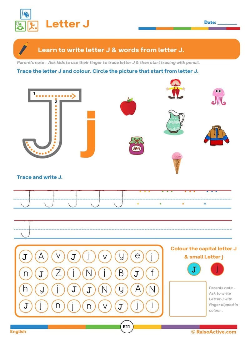 Play-Based Learning Activity Book for 4-5 Year Olds - Literacy, Math & EVS Worksheets - Page 14