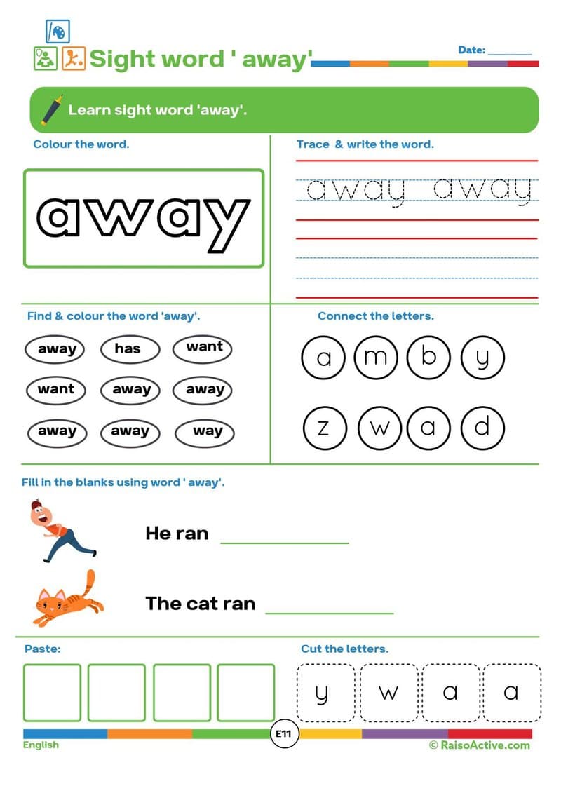 Play-Based Learning Activity Book for 5-6 Year Olds: Blends, Sight Words, Math & Science - Page 14
