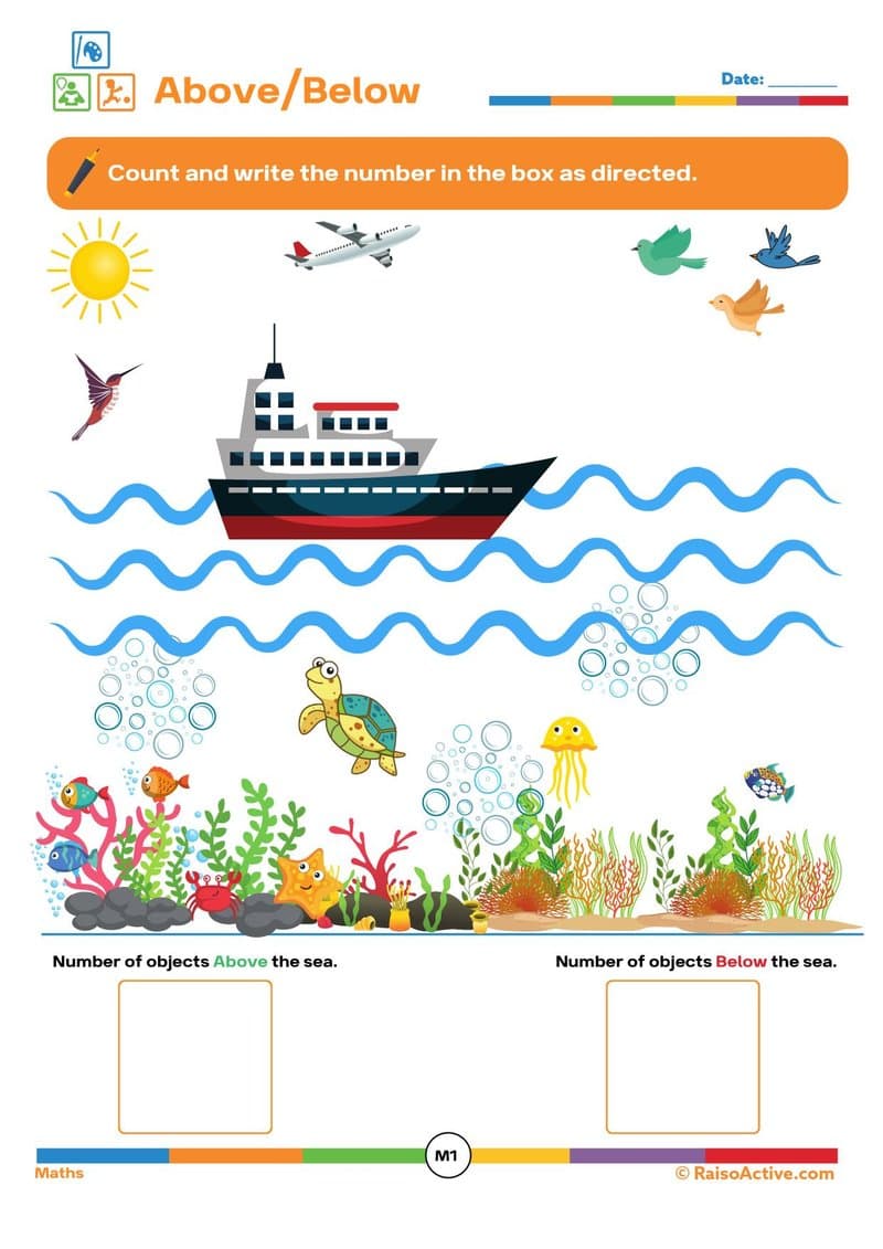 Play-Based Learning Activity Book for Ages 3-4: Literacy, Math & EVS Worksheets - Page 14