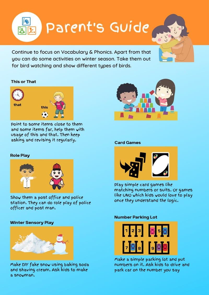 Play-Based Learning Activity Book for Ages 3-4: Literacy, Math & EVS Worksheets - Page 3