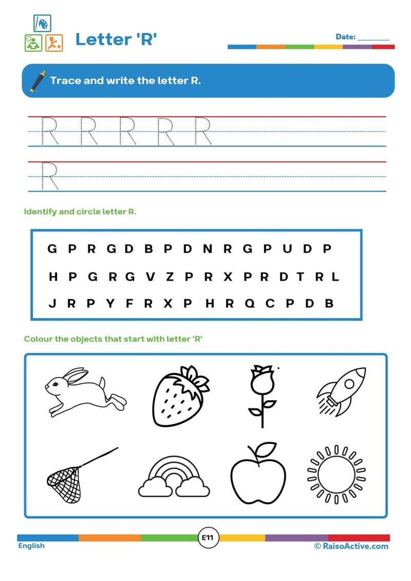 Play-Based Learning Activity Book for Preschoolers (Ages 4-5): Literacy, Math & EVS - Page 14