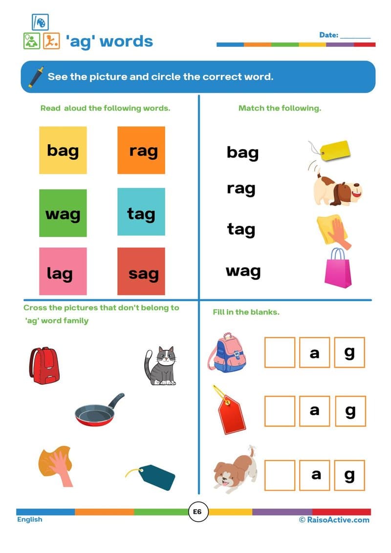 Play-Based Learning Activity Book for Preschoolers (Ages 4-5): Literacy, Math & EVS - Page 9