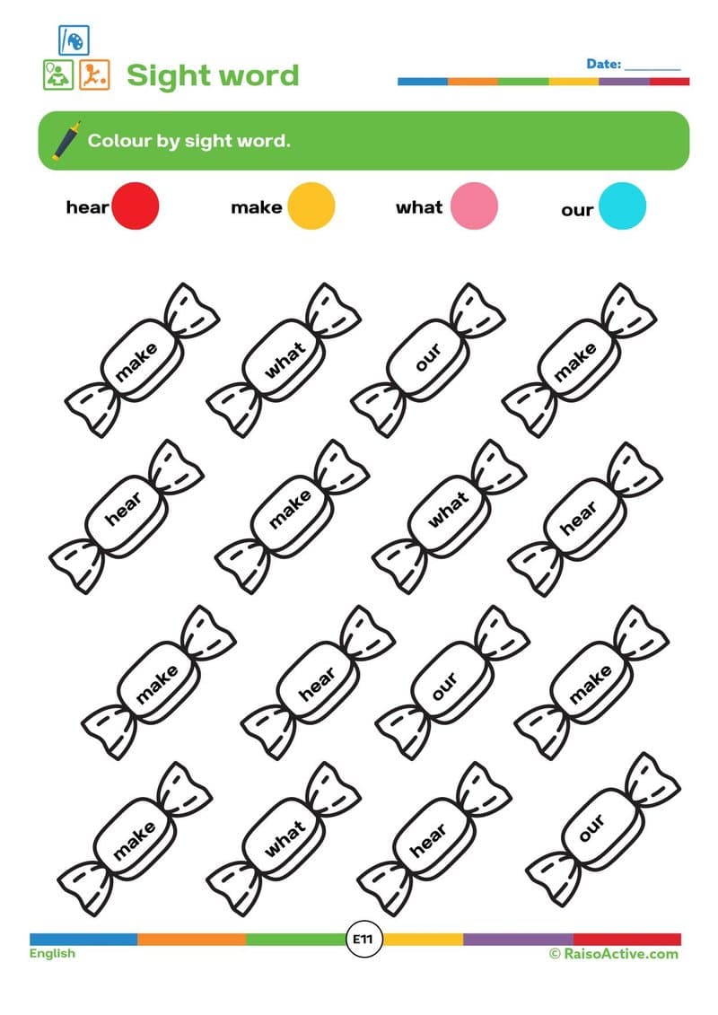 Play-Based Learning Worksheets (5-6 Yrs): Literacy, Math, EVS & Art - Page 14