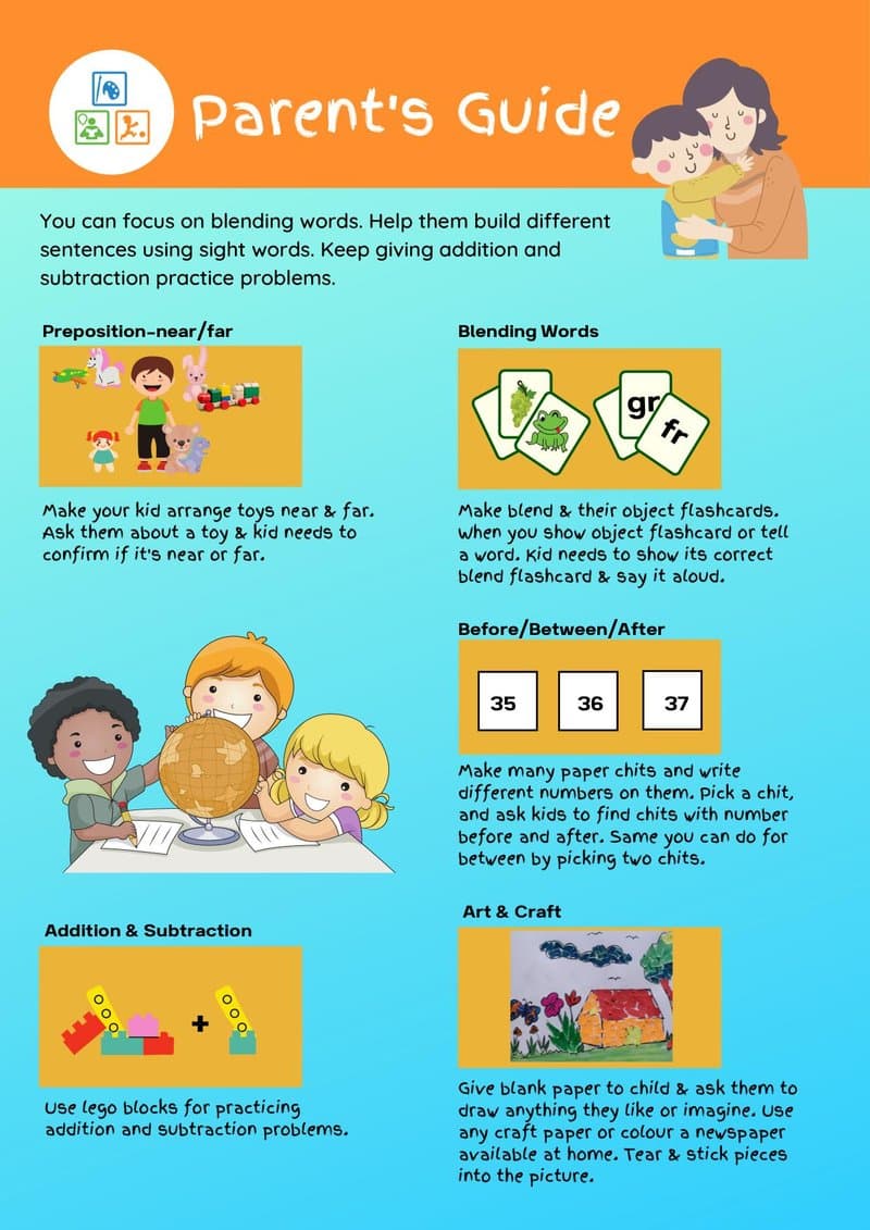 Play-Based Learning Worksheets (5-6 Yrs): Literacy, Math, EVS & Art - Page 2