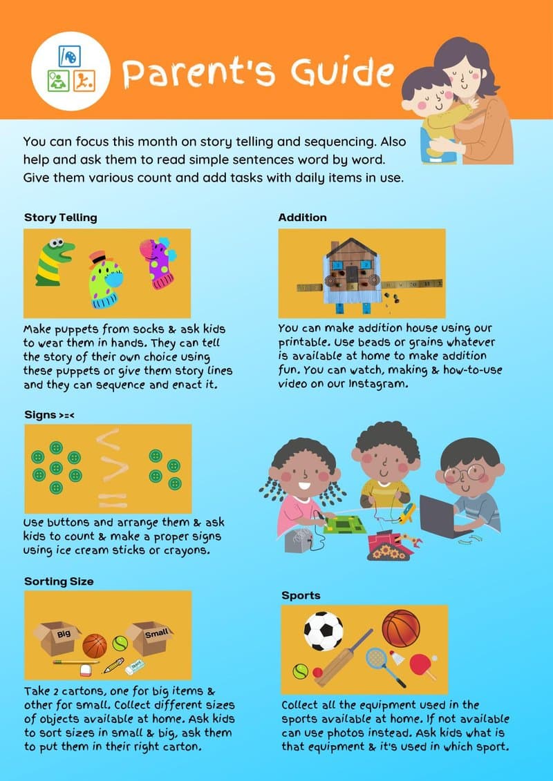 Play-Based Learning Worksheets for 4-5 Year Olds: English, Math, EVS & More - Page 2
