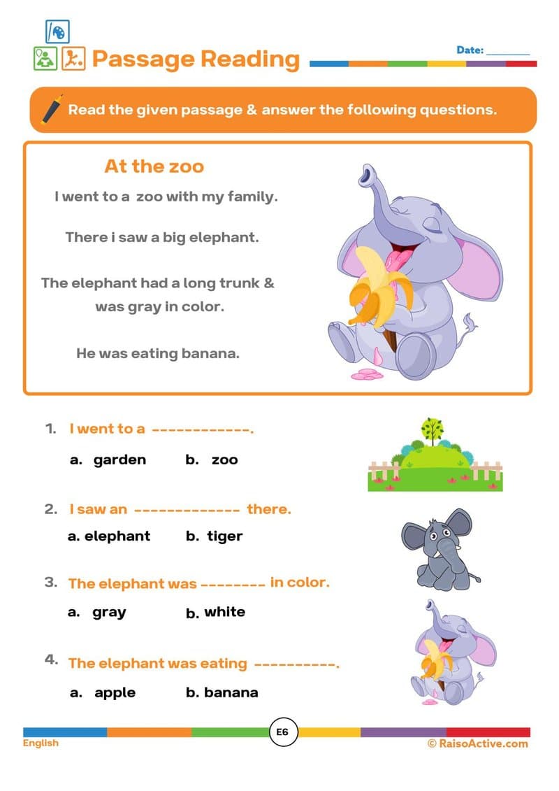 Play-Based Learning Worksheets for 5-6 Year Olds: English, Math, EVS & Crafts - Page 9