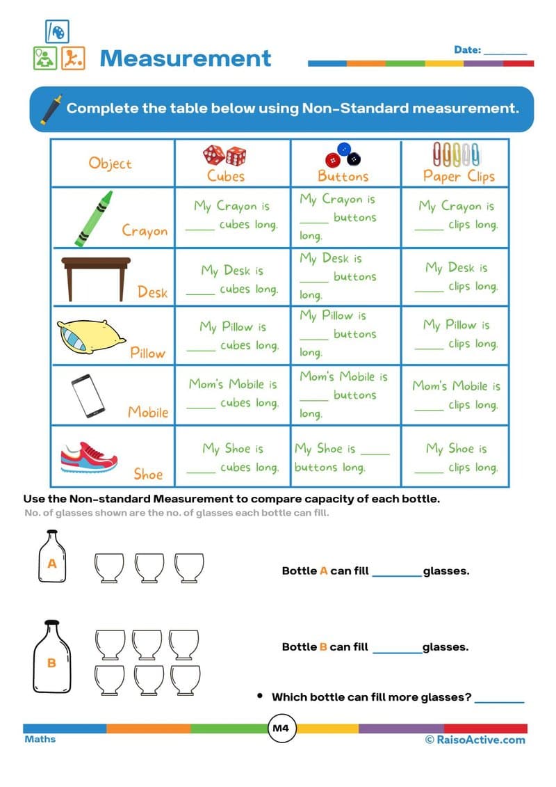 Play Based Learning Worksheets for 6-7 Year Olds: English, Math, EVS & Crafts - Page 14