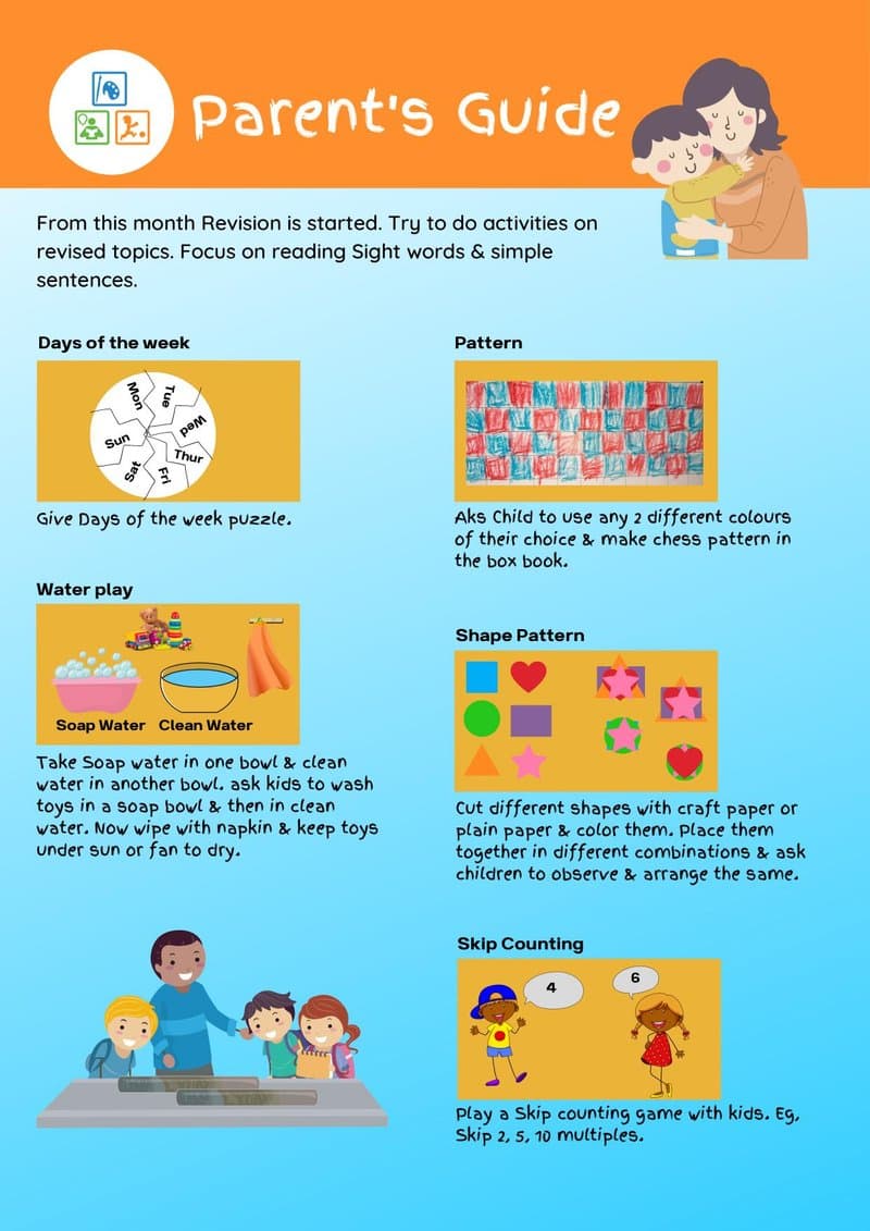 Preschool Play-Based Learning Activity Book for 4-5 Year Olds - Literacy, Math & EVS Worksheets - Page 2