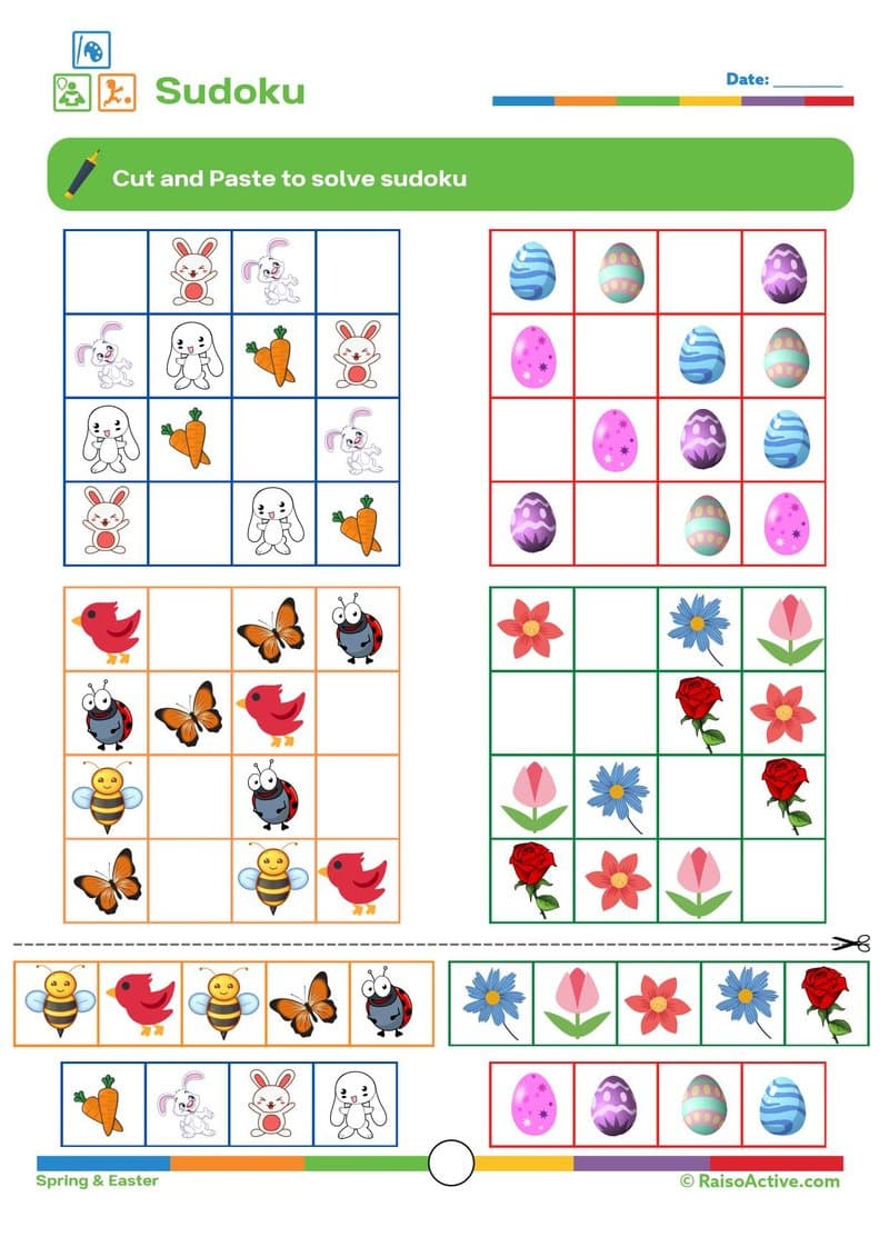 Spring & Easter Activity Book: Counting, Patterns, Mazes & More for Ages 3-6 - Page 14