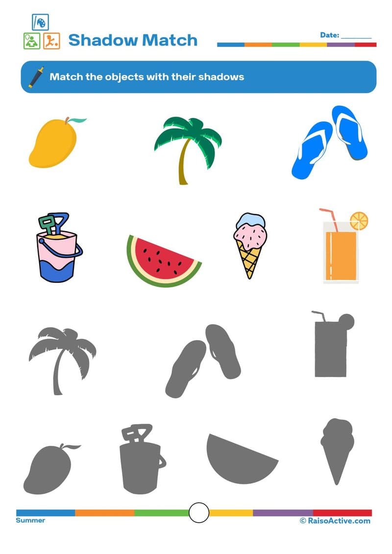 Summer Activity Pack: Counting, Literacy, & Sudoku Worksheets for Preschool to Grade 2 - Page 9