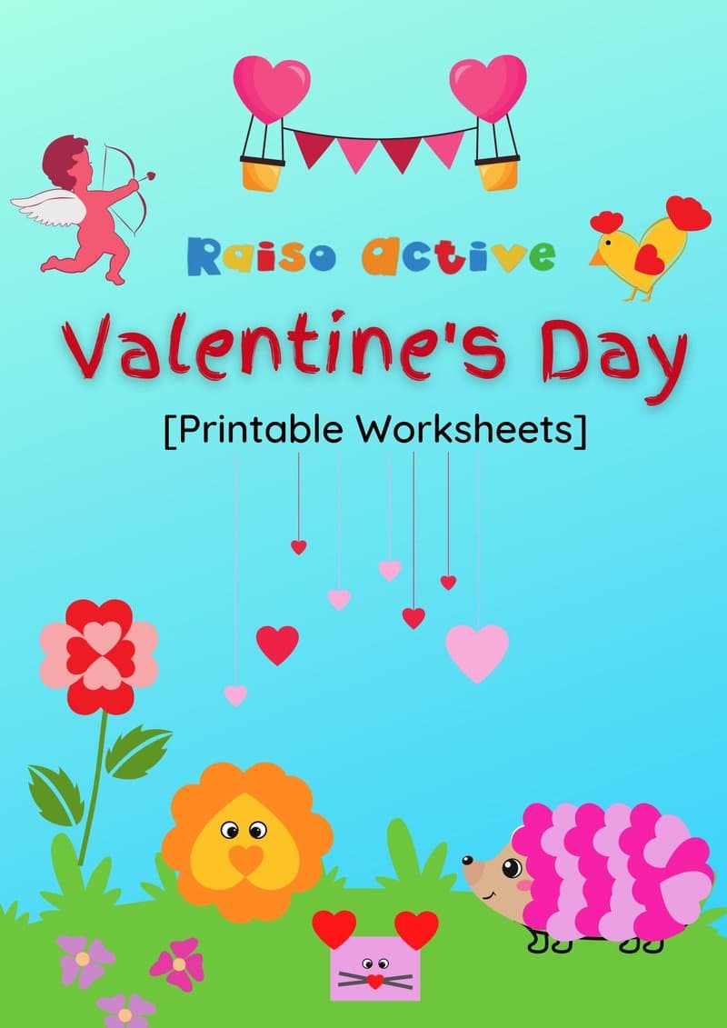 Valentine's Day Craft & Activity Pack | Preschool & Kindergarten Worksheets - Page 1